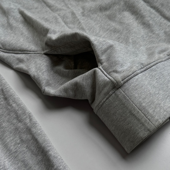 Lululemon Grey Mock/Turtle/Funnel/cowl neck sweater 4 Gray - Picture 3 of 5